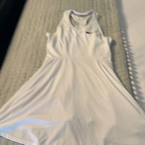 Girls white Nike tennis dress